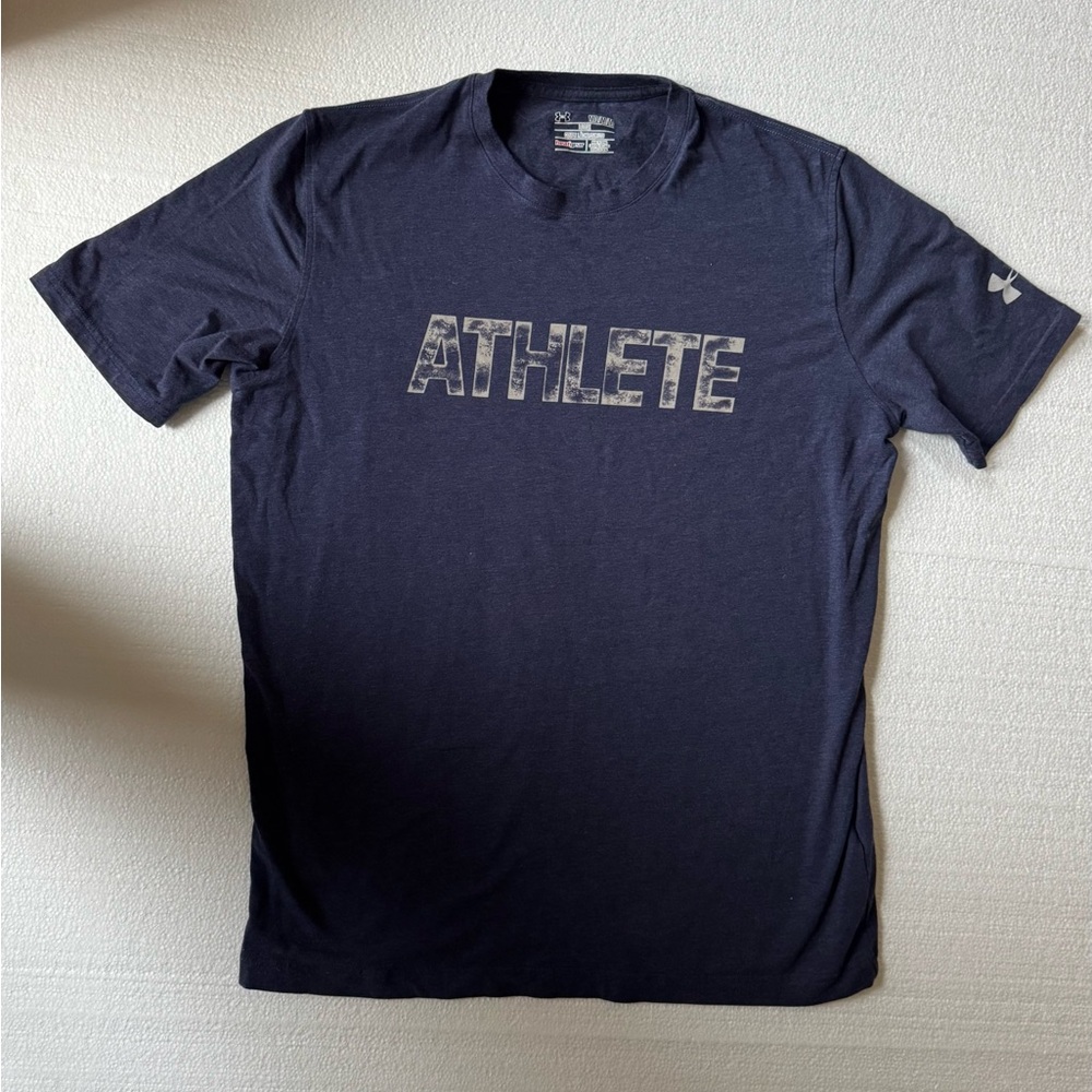 Under Armour Men's Navy Athlete T-Shirt